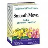 Traditional Medicinals Smooth Move Herbal Tea, Organic, Stimulant Laxative, 16 ct.