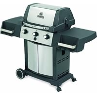 Broil King 986554 Signet 20 Liquid Propane Gas Grill, Stainless Steel/Black
