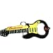 BUDWEISER GUITAR BOTTLE OPENER BELT BUCKLE