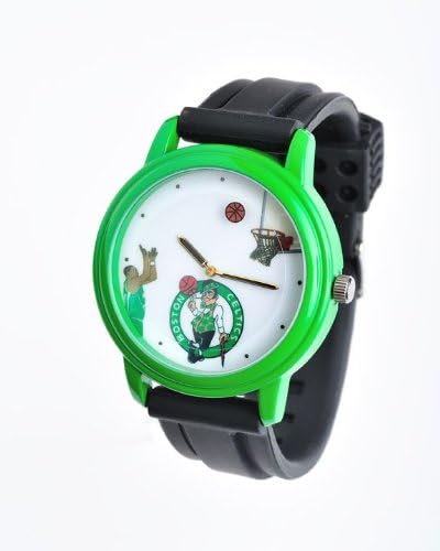 NBA Boston Celtics Shooting Ball Green Watch and Black Band