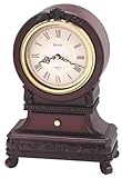 Bulova B1984 Knollwood Clock, Antique Mahogany Finish