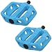Eastern CFRP BMX Bike Pedals - Light Blue