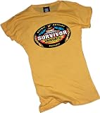 Survivor -- Vanuatu Crop Sleeve Fitted Juniors T-Shirt