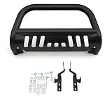 08-09 Toyota Highlander Bull Bar Push Grill Guard Black