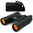 Black 10x25 Binoculars Ruby Coated Lens Golfing Sports