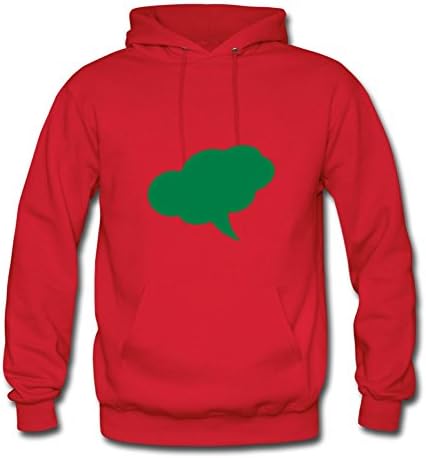 Ebolam Thought Cloud Painting Hoodies Xx-large For Men Red