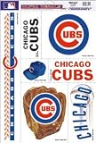 Set of Team Window Clings: Chicago Cubs