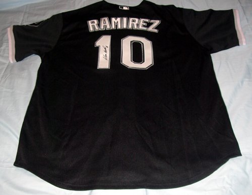 Alexei Ramirez Autographed Chicago White Sox Black Jersey W/PROOF, Picture of Alexei Signing For Us, Chicago White Sox, Team Cuba, 2006 World Baseball Classic