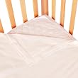 Quickzip Organic Crib Sheet Set, White Quickzip Organic Crib Sheet Set, White
