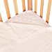 Quickzip Organic Crib Sheet Set, White