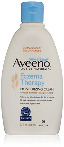 Aveeno Eczema Therapy Moisturizing Cream, 12 Oz