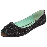 Pink Studio Women's Greta Peep-Toe Flat
