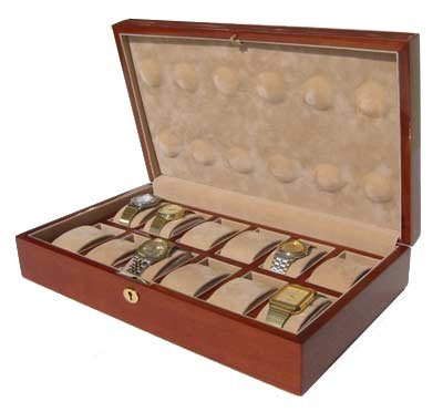 Deluxe 12 watches watch case