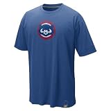 Chicago Cubs YOUTH Cooperstown Washed Logo Shirt by Nike