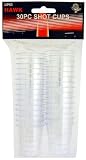 30 PARTY MINI SHOT PLASTIC CUPS