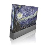 Van Gogh - Starry Night Design Skin Decal Sticker for Nintendo Wii Body Console