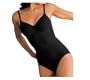 Lipo in a Box "Original Firm Control" Bodysuit w/Underwire Bra, Black L