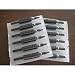 (20) X ASSORTED TUBES WITH RUBBER GRIPS 5/8" + (5) ASSORTED DISPOSABLE IVORY/BLACK LONG GRIPLESS TUBES