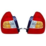 Hyundai Accent Sedan Replacement Tail Light Assembly - 1-Pair (2000-2002) by AutoLightsBulbs