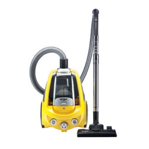 Dirt Devil M2725-9 Aspirateur traîneau sans sac Popster avec brosse pour parquet 2300 W (Jaune)