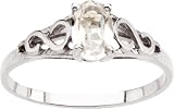 Teen Imitation April Birthstone Ring