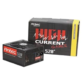 Antec - High Current Gamer HCG-520 - Alimentation interne pour PC - ATX12V 2.3/ EPS12V 2.91 - 520 W