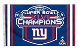 New York Giants Superbowl Super Bowl XLVI 46 Champions 3X5 Foot Flag