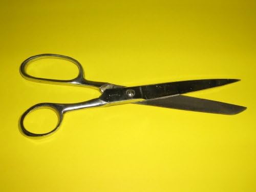 Saxony, Cast Iron, Scissors, Chrome Plated, 9 Inch, Sold in Units of 2