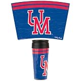 Mississippi Rebels Official 16oz Capacity NCAA Travel Mug