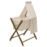 Cariboo Earth Folding Bassinet Set - Teak