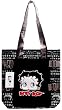 Betty Boop Large Black Tote Bag