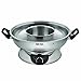 Aroma Stainless Steel Hot Pot, Silver (ASP-600)