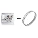 Dalmatian Dog Italian Charm Bracelet