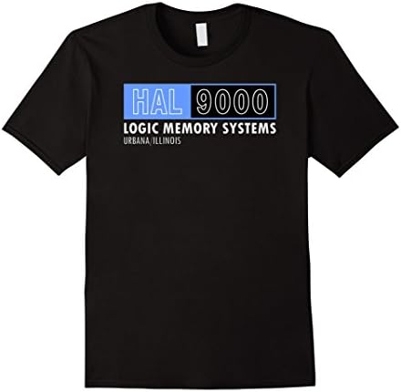 Men's HAL 9000 Logic Memory Systems Tee Medium Black