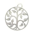 Round Tree of Life Pendant in Sterling Silver, #8445