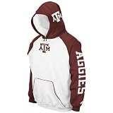 adidas Texas A&M Aggies White Helmet Hoody Sweatshirt