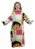 Dora The Explorer Buttons Official Sleeved Fleece Wrap Blanket