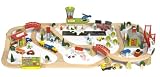 Review Bigjigs Toys Ltd  / Transport Wooden Train Set (compatible with other leading brands)
