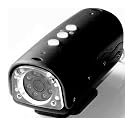 Rollei Action Cam 100 Camcorder (5 Megapixel, 4 helle weiße LEDs, 30m Wasserdicht, HD-Video-Auflösung) schwarz