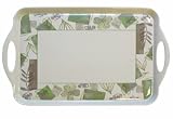 Corelle Melamine Tray, Textured Leaves