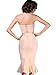 Alice & Elmer Women's Rayon Mermaid Bodycon Strapless Knee Length Bandage Club Party Dress