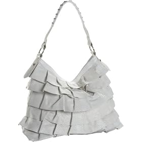 Chez by Cheryl Torey Ruffle Hobo