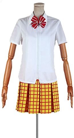 Cosplay Costumes Yowamushi Pedal Girl Summer White Uniform Anime (XL(Male))