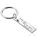 Meiligo Drive Safe Keychain Handsome I Love You Trucker Husband gift for husband dad gift valentines day stocking stuffer (I need you Keychain)