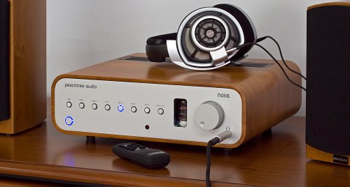 Peachtree Audio Nova Cherry Integrated Stereo Amplifier with Built-in DAC