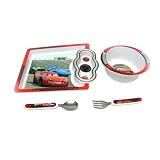 The First Years Disney/Pixar Cars 4 Piece Feeding Set, Patterns May Vary