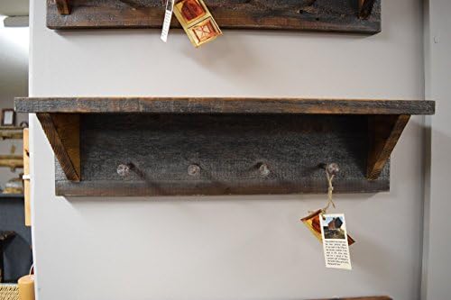 Barn wood coat rack/shelve