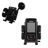 Samsung SGH-T729 Flexible Car Windshield Holder - Gomadic Brand