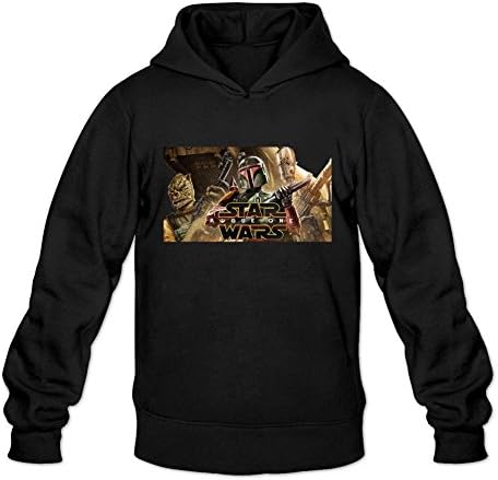 Yosni Design Star Wars Rogue One Hoodie for Young 100% Cotton Black XXL