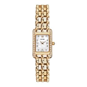 Click here to buy Concord Watches Veneto Mini 18k Yellow Gold Mother of Pearl Diamond Dial Diamond Bezel WoMens Watch .
